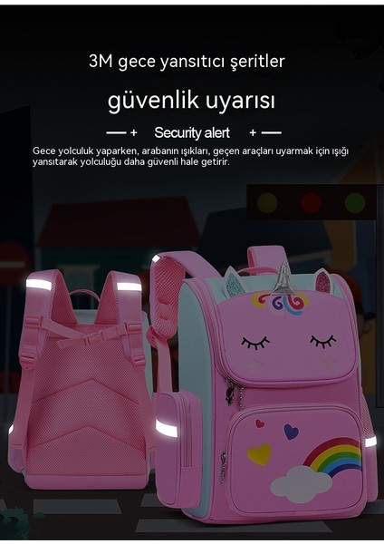 Ilkokul Öğrencisi Karikatür Sırt Çantası 1-3-6 Sınıf Okul Çantası Çocuk (Yurt Dışından)