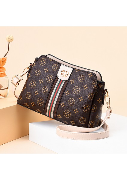 Orta Yaşlı Kadın Çantası Yeni Moda Retro Küçük Çanta Kore Tarzı Rahat Anne Çantası Büyük Kapasiteli Tek Omuz Crossbody Çanta (Yurt Dışından) indirimleri