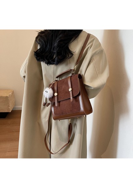Sınıfa Gidip Gelen Kız Öğrenciler Için Retro Rahat Küçük Çanta Sırt Çantası Yeni Moda Popüler Öğrenci Çantası (Yurt Dışından) fiyatları