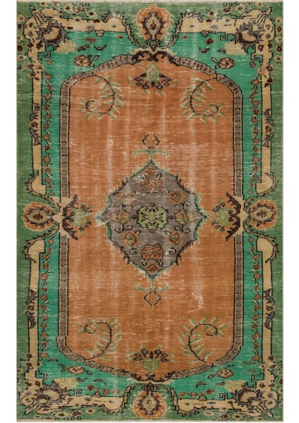 Eskitme Vintage El Dokuması Halı 152 x 235 cm 10404