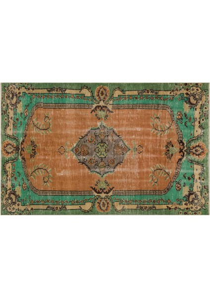 Eskitme Vintage El Dokuması Halı 152 x 235 cm 10404