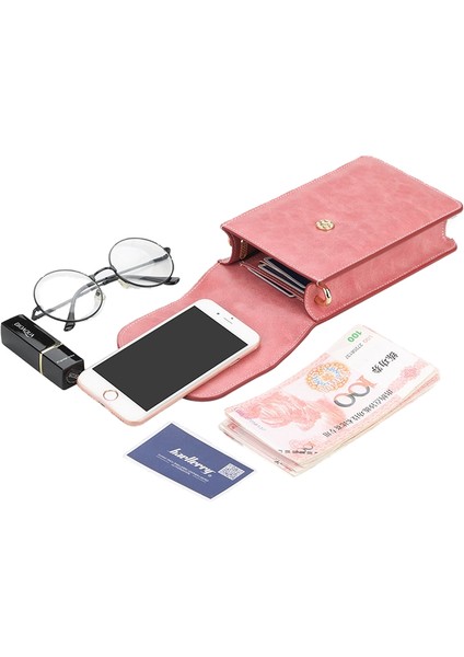 Cep Telefonu Çantası Kore Tarzı Büyük Kapasiteli Emme Toka Crossbody Çanta Moda Çok Yönlü Bayanlar Omuz Çantası (Yurt Dışından) fiyatları