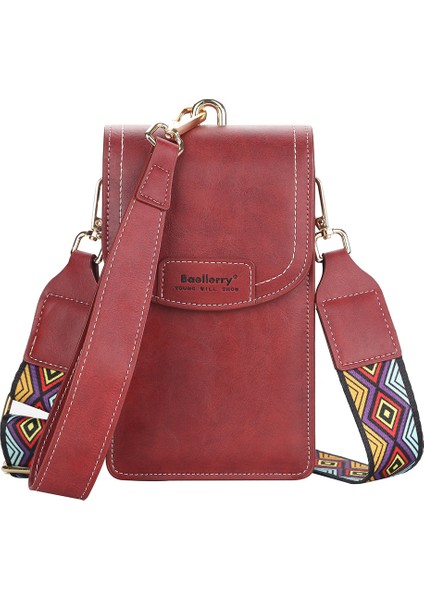 Cep Telefonu Çantası Kore Tarzı Büyük Kapasiteli Emme Toka Crossbody Çanta Moda Çok Yönlü Bayanlar Omuz Çantası (Yurt Dışından)