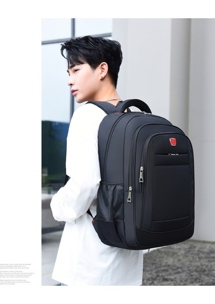 Büyük Kapasiteli Eğlence Seyahat Sırt Çantası Erkek Üniversite Öğrencileri Okul Çantası Basit Bilgisayar Iş Moda Çantası (Yurt Dışından) fiyatları