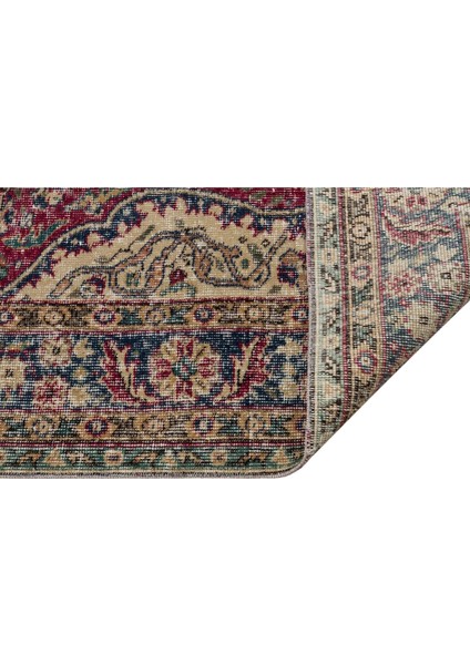 El Dokuması Vintage Eskitme Halı 157 x 262 cm 10406 modelleri