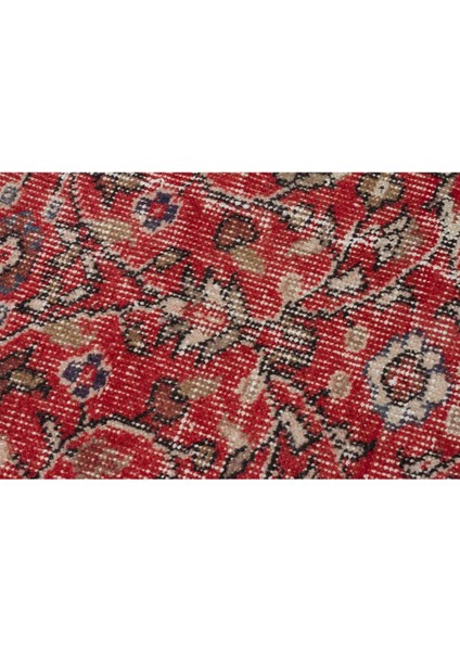 El Dokuması Eskitme Halı Vintage 176 x 278 cm 10410 fırsatları