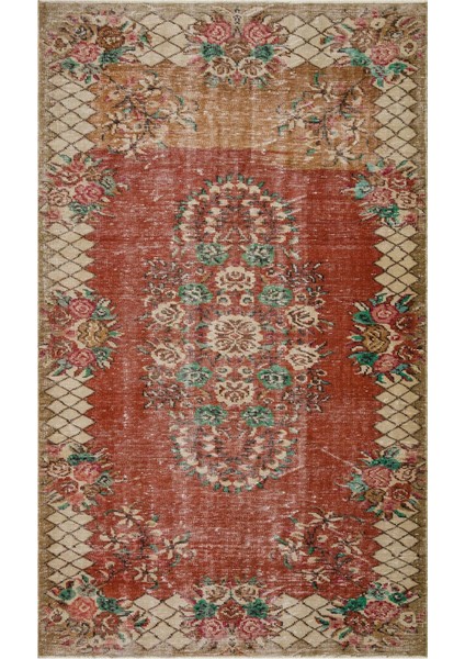 Eskitme Vintage Halı 162 x 273 cm 10417