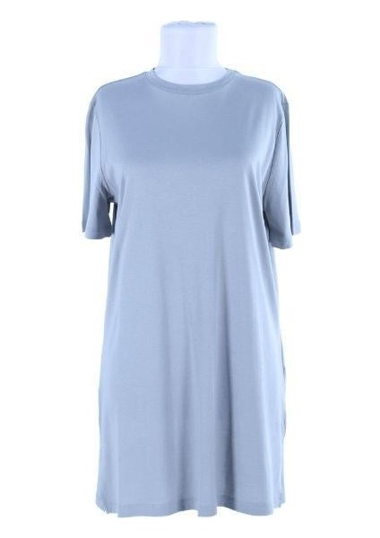 2026_KISA Kollu Yırtmaçlı T-Shirt