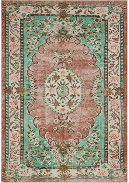 Eskitme El Dokuması Halı 187 x 267 cm 10425