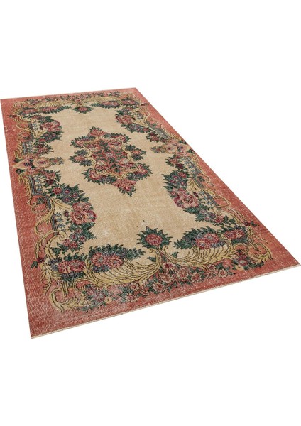 Eskitme El Dokuma Vintage Halı 148 x 260 cm 10427