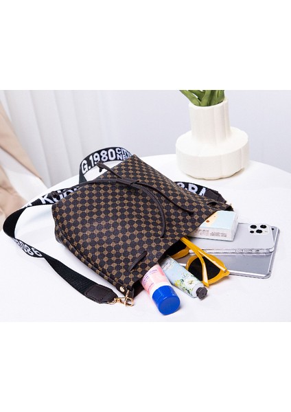 Çok Yönlü Omuz Çantası, Yeni Moda, Geniş Omuz, Üst Düzey Kadın Kova Çantası (Yurt Dışından) modelleri