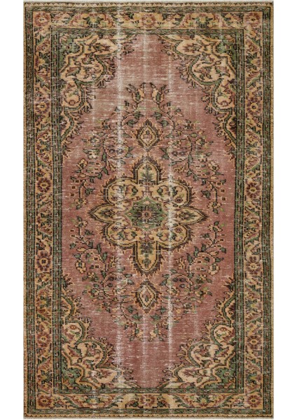 Vintage Eskitme El Dokuması Halı 151 x 250 cm 10439