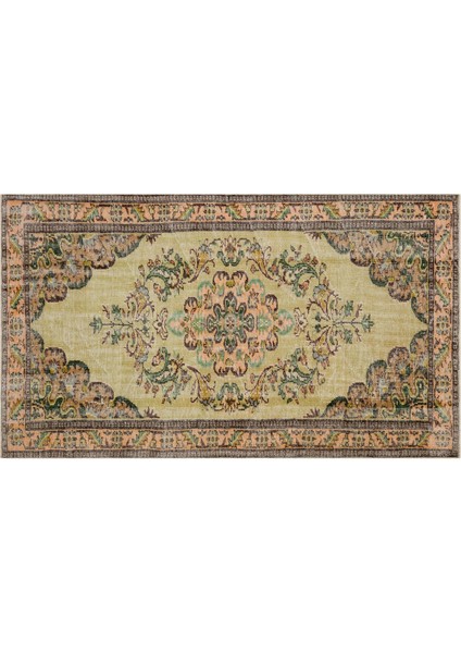 Eskitme Vintage El Dokuması Halı 159 x 280 cm 10440