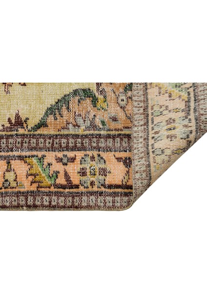 Eskitme Vintage El Dokuması Halı 159 x 280 cm 10440