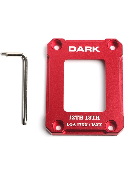 12th ve 13th Nesil Intel LGA1700 (17XX/18XX) CPU Kontak Çerçevesi (KIRMIZI)(DKCCFR)