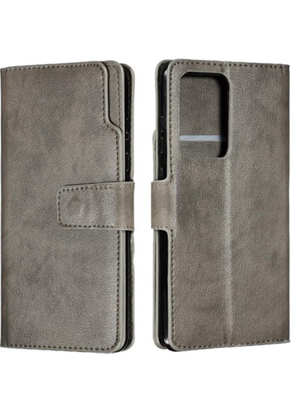 Samsung Galaxy S20 Ultra 9 Kart Yuvaları Manyetik Kickstand Pu (Yurt Dışından)