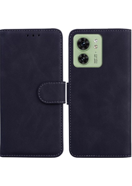 Motorola Kenar 40 Kart Yuvası Manyetik Premium Pu Deri Standı Için Flip Case (Yurt Dışından)