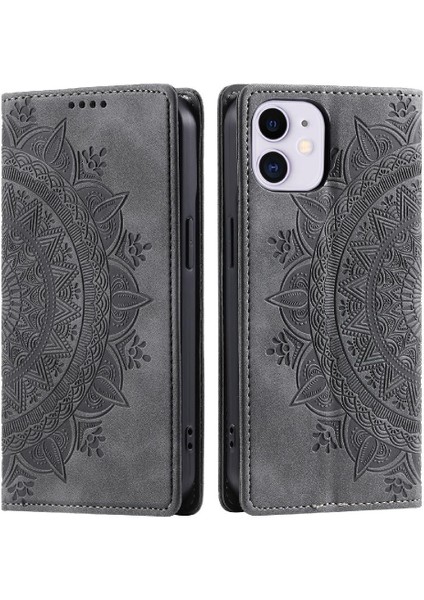 IPhone 11 Için Kılıf Yan Toka Kart Ekleme Tam Koruma Darbeye (Yurt Dışından)