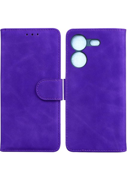 Tecno Pova 5 Standı Tutucu Manyetik Premium Pu Deri Kart Için Flip Case (Yurt Dışından)