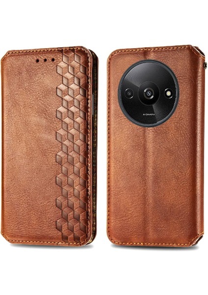 Xiaomi Redmi A3 Kılıf Için Kılıf Moda Tasarım Kapak Çevirin Cüzdan (Yurt Dışından)