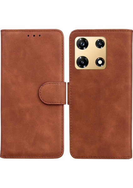 Infinix Not 30 Pro Manyetik Standı Tutucu Premium Pu Deri Için Flip Case (Yurt Dışından)