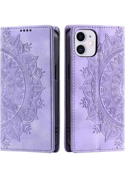 IPhone 11 Için Kılıf Yan Toka Kart Ekleme Tam Koruma Darbeye (Yurt Dışından)