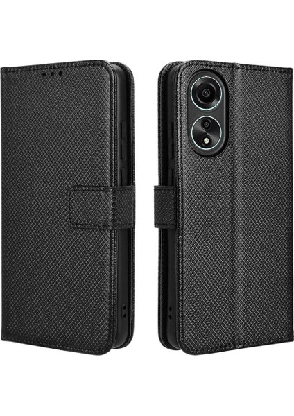 Oppo A78 4g Kickstand Manyetik Cüzdan Kart Tutucu Kapak Için Kılıf (Yurt Dışından)