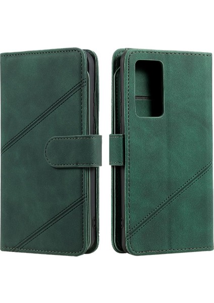 Huawei P40 Pro Kart Tutucu Için Kickstand Bileklik Cüzdan Flip Folio (Yurt Dışından)