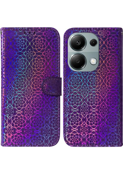 Xiaomi Poco M6 Pro 4g Için Kılıf Standı Tutucu Kart Yuvası Premium Pu Deri (Yurt Dışından)