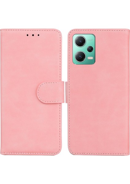 Xiaomi Redmi Not 12 Için Flip Case 5g Kart Yuvası Manyetik Premium Pu Standı (Yurt Dışından)