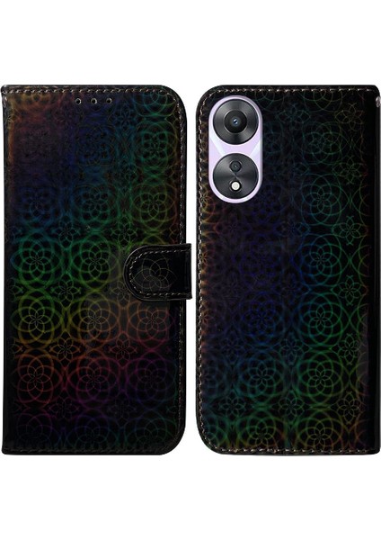 Oppo Case Için Kılıf Standı Tutucu Cüzdan Kılıf Premium Pu Deri Kart Yuvası (Yurt Dışından)