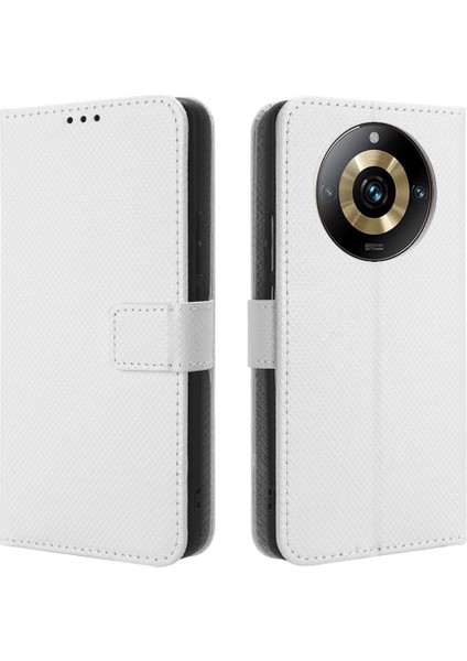 Realme 11 Pro/pro Artı 5g Manyetik Cüzdan Kapak Kickstand Kart (Yurt Dışından)