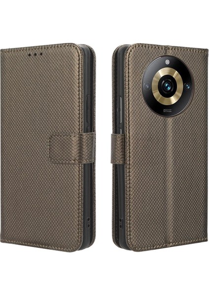 Realme 11 Pro/pro Artı 5g Manyetik Cüzdan Kapak Kickstand Kart (Yurt Dışından)