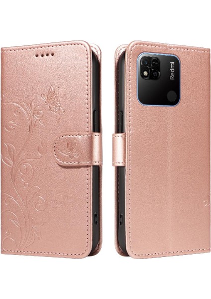 Xiaomi Redmi 10A ve Kart Yuvası Için El ile Kabartmalı Kelebek (Yurt Dışından)