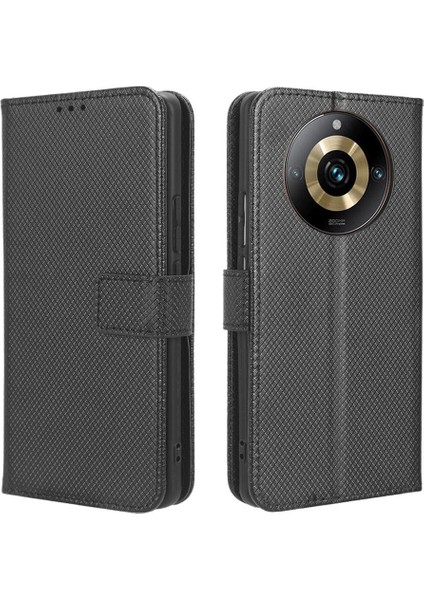 Realme 11 Pro/pro Artı 5g Manyetik Cüzdan Kapak Kickstand Kart (Yurt Dışından)