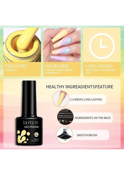 Kalıcı Oje 7 ml LC-F042 (54194) fırsatları