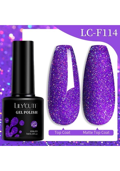 Kalıcı Oje 7 ml LC-F114 (54194)
