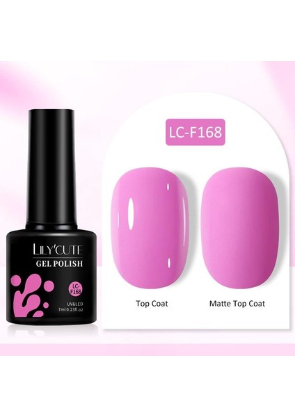 Kalıcı Oje 7 ml LC-F168 (56783) fiyatları