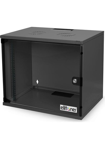 Elitstore 7u Soho Rack Kabin 19 Inc W 530MM D 400MM Siyah