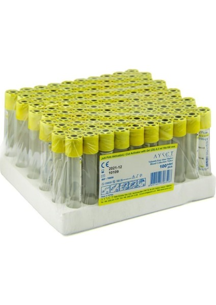 Kan Tüpü 8.5 ml 16*100 mm 100 Adet