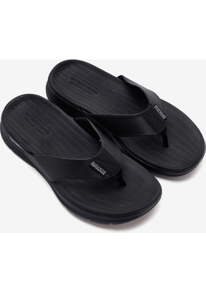 Go Consistent Sandal - Synthwav Erkek Siyah Parmak Arası Terlik 229035 Bbk