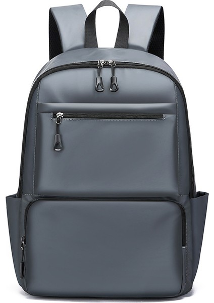 Rahat Erkek Sırt Çantası Seyahat Çift Sırtlı Bilgisayar Çantası Moda Öğrenci Okul Çantası (Yurt Dışından)