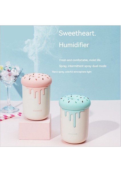 Sweetheart Nemlendirici Ofis USB Yaratıcı Atmosfer Işığı (Yurt Dışından) modelleri