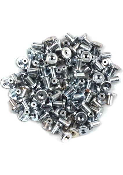 BCR033 Cam Kriko Kablo Halat Uç Pimi Tutma Perçini 9x9/1.6 mm mm 100 Adet