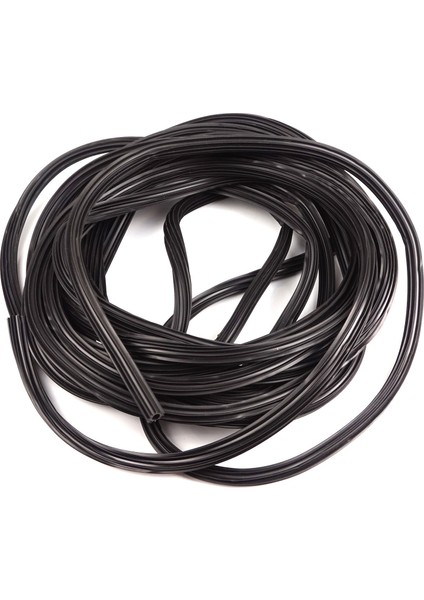 BWR5487 Cam Kriko Çelik Kablo Halat Ses Yalıtımı Kalın Yıldız Kauçuk Koruma 6 mm Delik 10 Metre