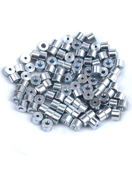 BCR015 Cam Kriko Kablo Halat Uç Pimi Tutma Perçini 6.5x4.5/1.7 mm 100 Adet