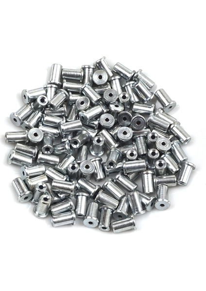 BCR018 Cam Kriko Kablo Halat Uç Pimi Tutma Perçini 6.5x9.1/1.8 mm mm 100 Adet