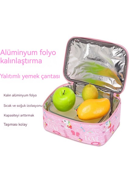 Kız Hafif Omurga Çocuk Omuz Çantası/ilkokul Okul Çantası, Iki Parçalı Set DL161 (Yurt Dışından)