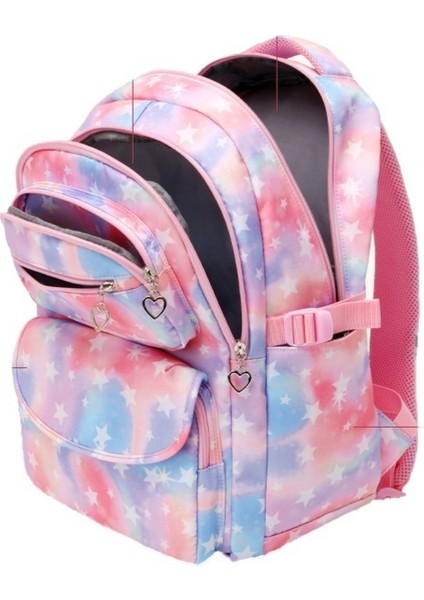 Kız Hafif Omurga Çocuk Omuz Sırt Çantası/ilköğretim Okulu Okul Çantası/ortaokul Sırt Çantası, Üç Parça Seti DL155 (Yurt Dışından) fiyatları
