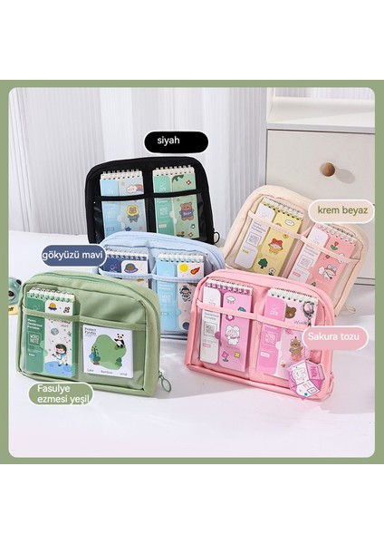 12 Katlı Büyük Kapasiteli Öğrenci Çok Fonksiyonlu Kırtasiye Çantası Kalem Kutusu DL232 (Yurt Dışından) fiyatları